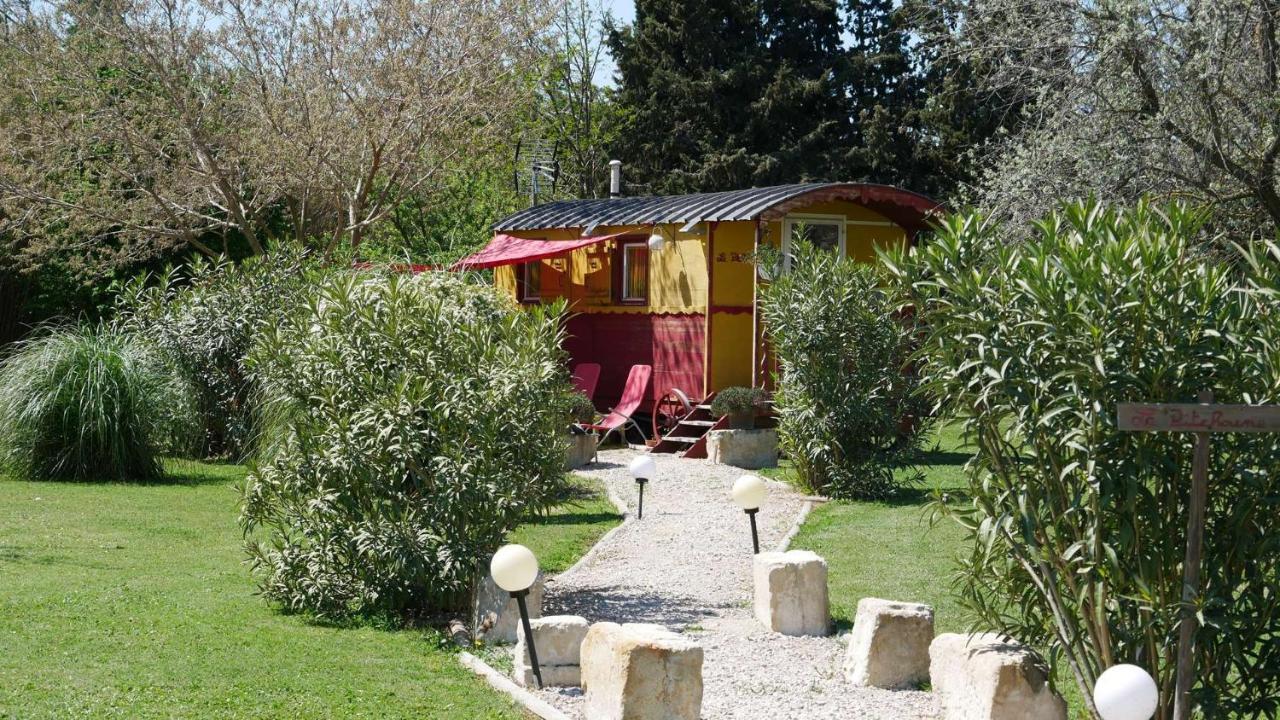 Mas Maurane-Roulotte Avec Spa Prive Aux Portes D'Arles タラスコン エクステリア 写真